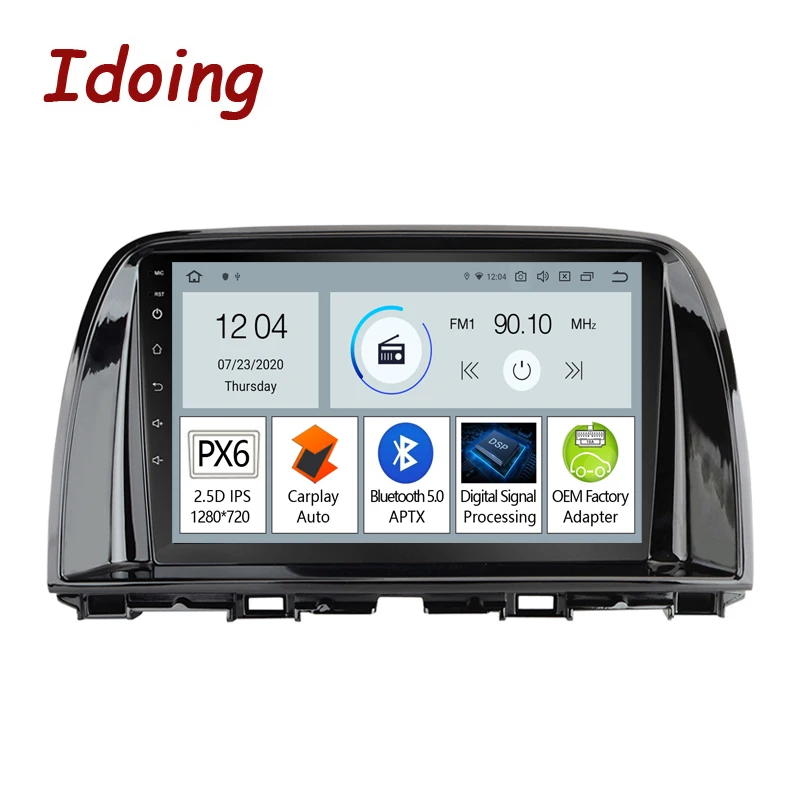 

Idoing 9"PX6 Car Radio Multimedia Android Video Player Navigation GPS For Mazda CX5 CX-5 1 KE 2012-2015 Carplay Auto head unit
