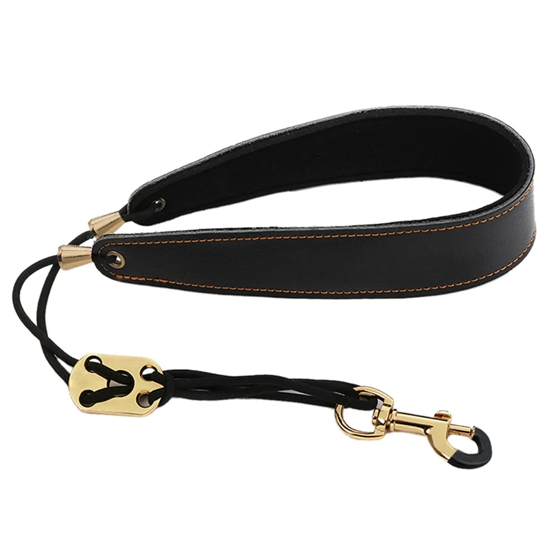 

Sax Strap Alto Saxophone Adjustable Neck Belt Leather Belts Saxphone Hanging Straps Music Instrument Accessories