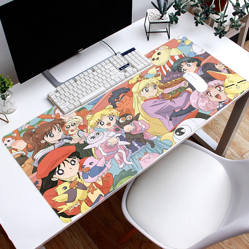 

Colorful Marble Keyboard Desk Mat 30x80/90cm Size Gaming Mouse Pads NaturXL Rubber Gaming