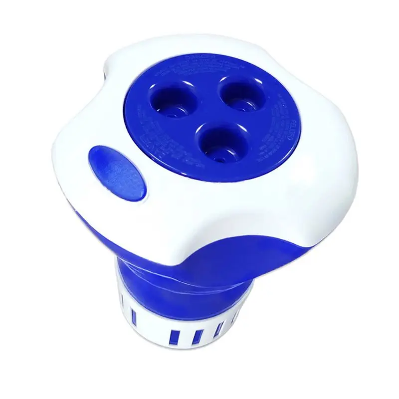 

Swimming Pool Floating Automatic Sterilizer Dispenser with Thermometer Chlorine new