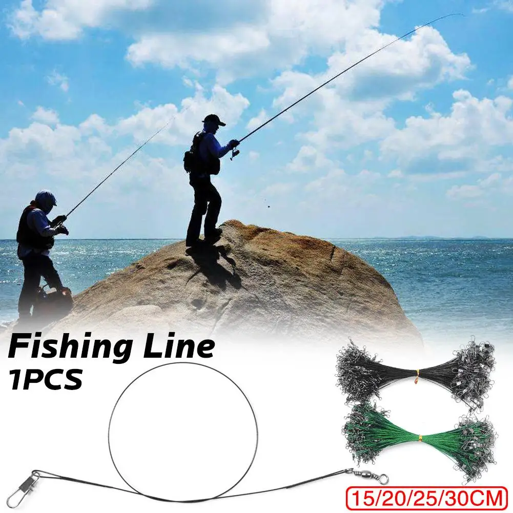 Рыболовные снасти приманка стальной провод передний проводник рыболовная леска