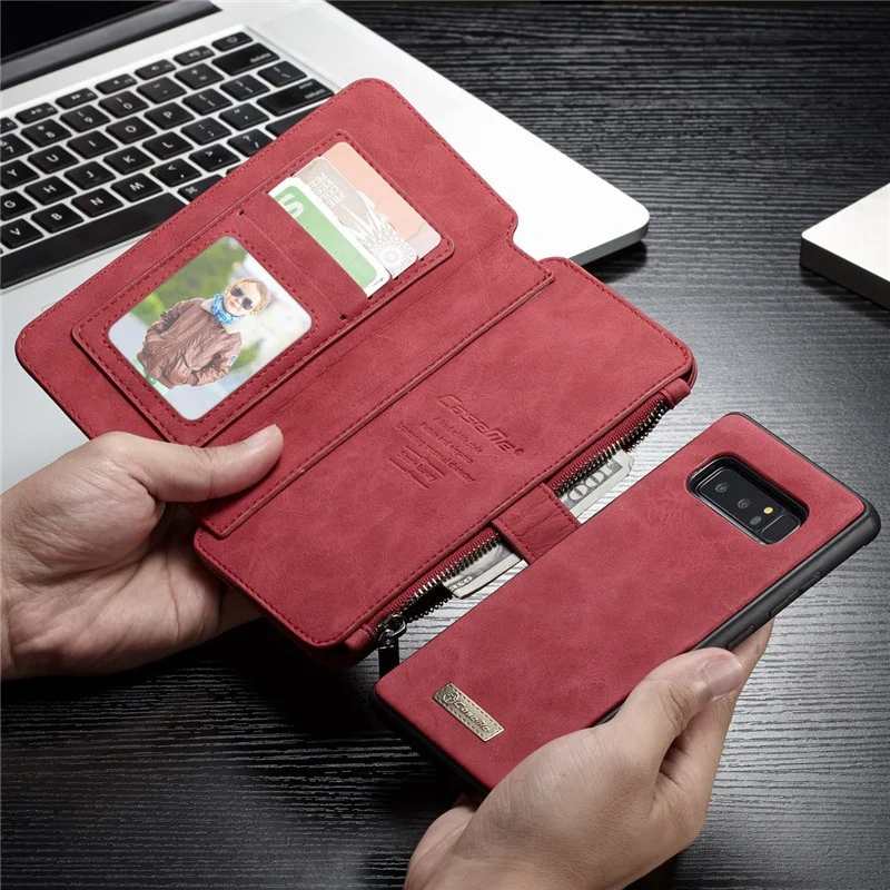 Чехол-бумажник из натуральной кожи для samsung S10 Note 8 9 S7 S8 S9 Plus откидная крышка IPhone XS