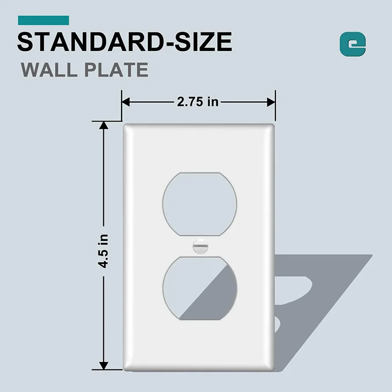 Набор настенных пластин дуплексная крышка сосуда Небьющийся карбонатный