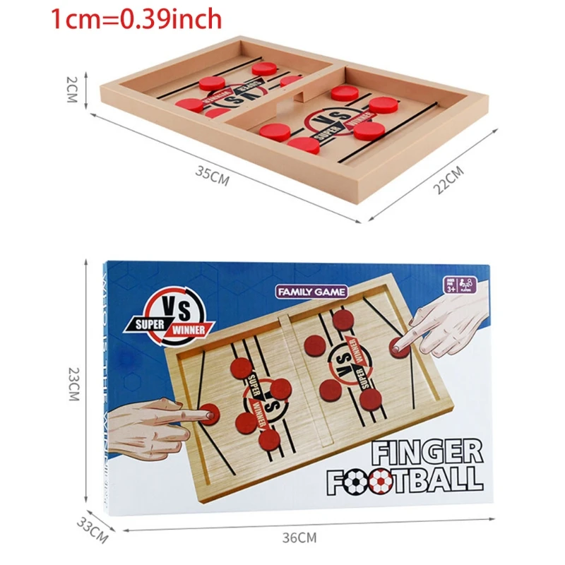 

Fast Sling Puck Game,Slingshot Games Toy,Table Desktop Battle 2 in 1 Ice Hockey Game, Winner Board Games Toys for Parent-Child