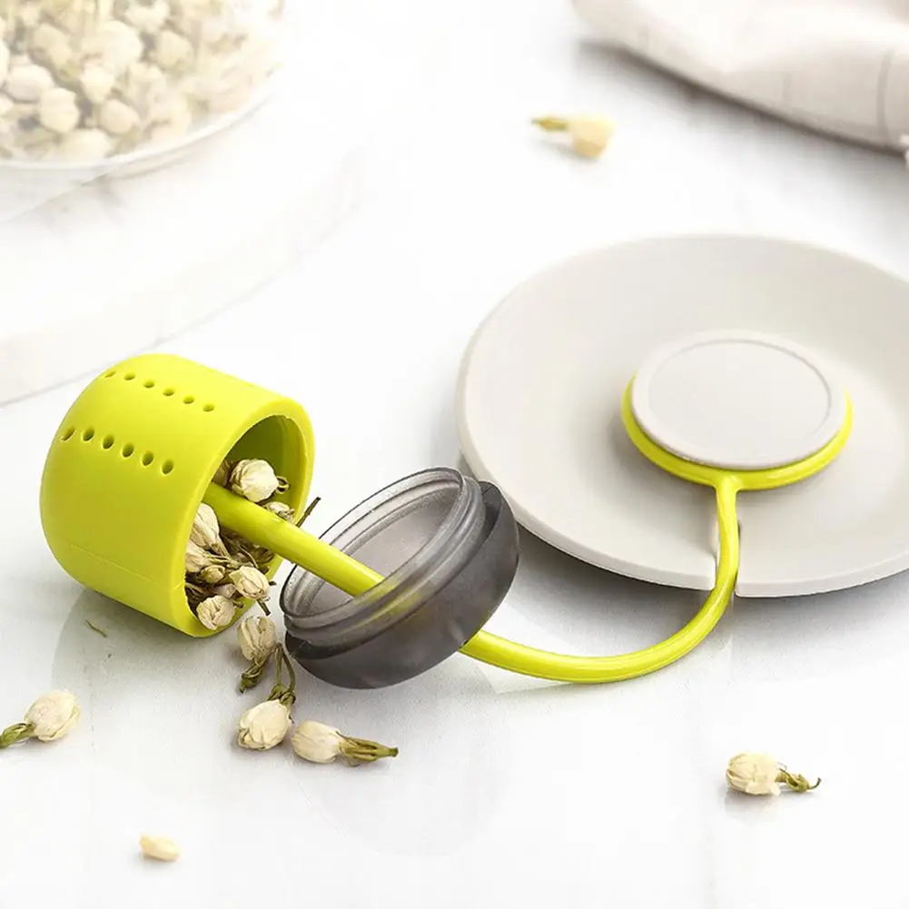 Силиконовые Чай Infuser Фильтр для кофе и чая с отрывными листами травяная специя держатель Чай фильтр Посуда Аксессуары