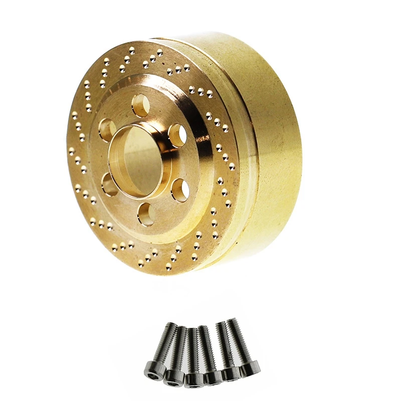 

2 Set RC Car Part: 1 Set Brass Internal Counterweight Balance Weight & 1 Pcs Mini Air Compressor Inflation Pump