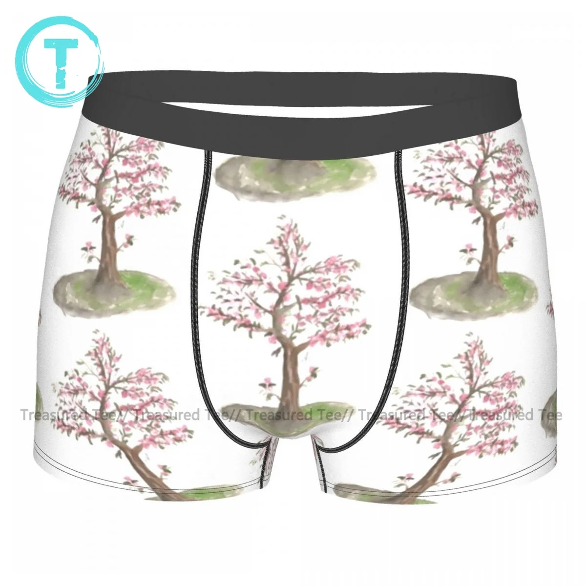 Bonsai Tree Underwear Plain Hot Customs Trunk Polyester Pouch Man Boxer Brief