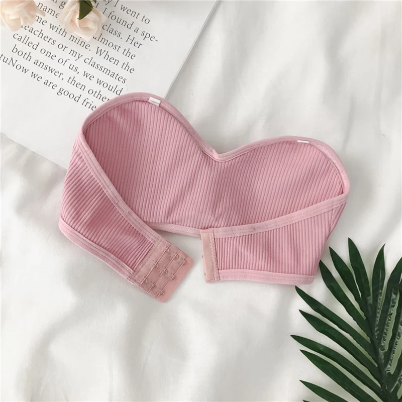 Женские бюстгальтеры с нитками красивые топы-трусики сплошного цвета без