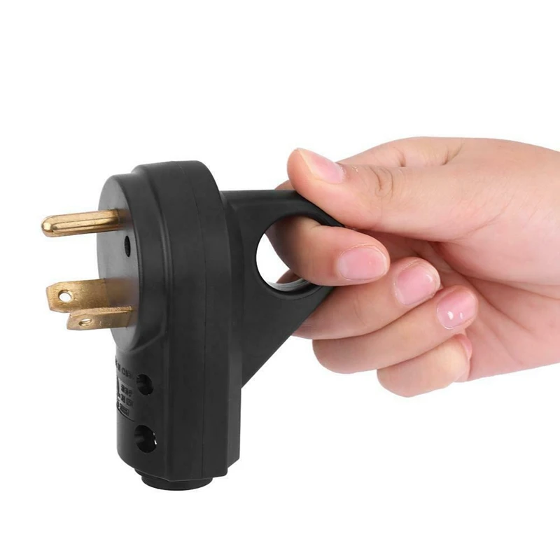 Досуг 30 Ампер Rv штепсельная вилка Мужской конец Tt 30P Замена с удобная рукоятка