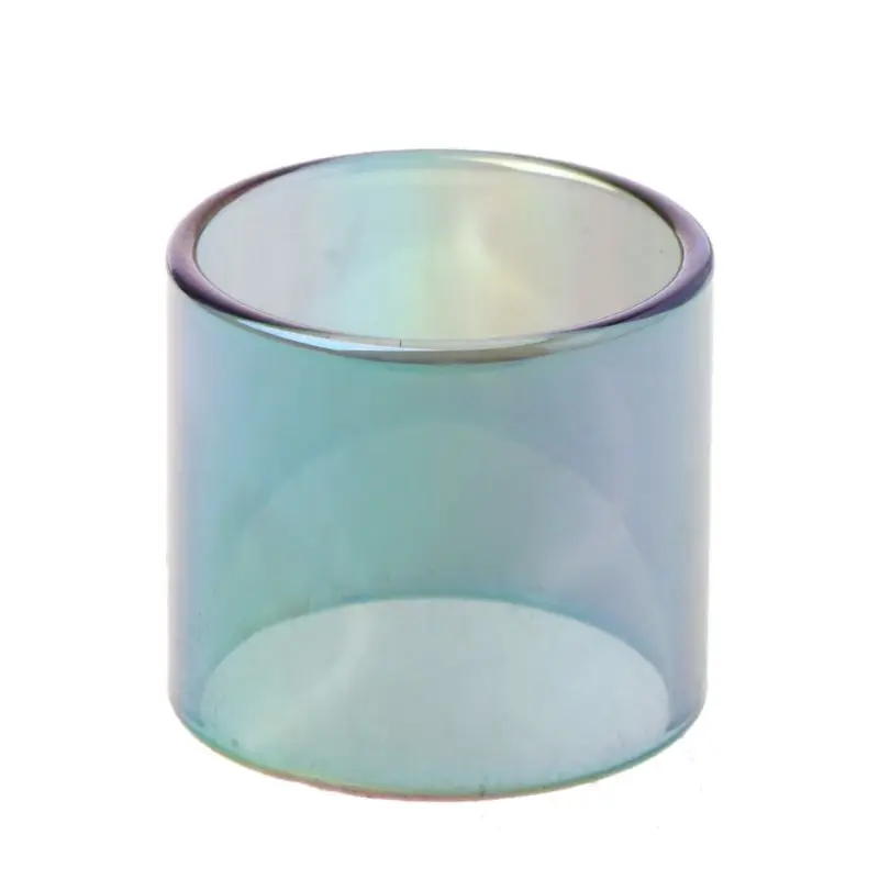 Радужная прозрачная стеклянная трубка стеклянный резервуар из пирекса для TFV8 BIG