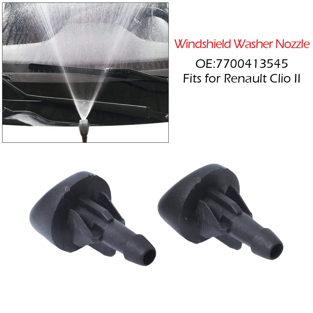 Новая 2 шт Передняя Форсунка щетки стеклоочистителя Windsheild для Renault Clio II 7700413545