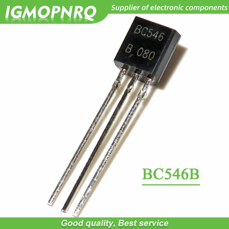 50 шт. BC546B BC546 92 биполярные транзисторы BJT NPN 80Vcbo 80 Vceo 200 мА 500 МВт Trans новый