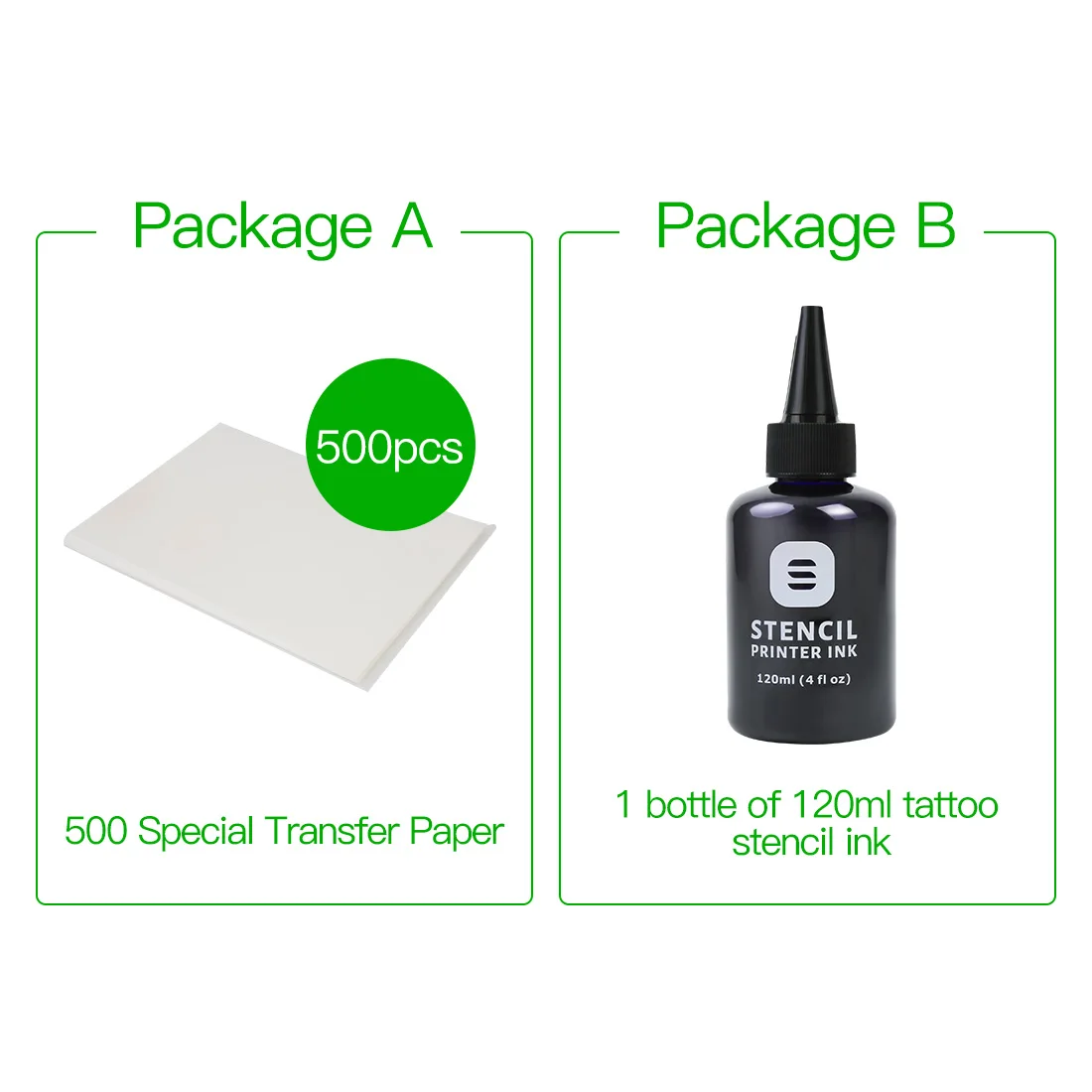 Трафарет для рисования на теле 4 унции трафарет татуировок принтер чернил