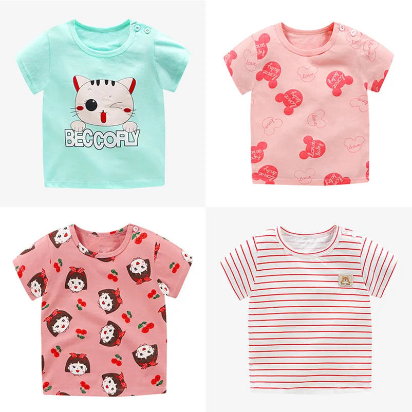 

Children's T-Shirt Children for Boys Girls Kids TShirts Child Baby Toddler Cotton Cartoon Tee Tops Summer Fashion Clothes 2021