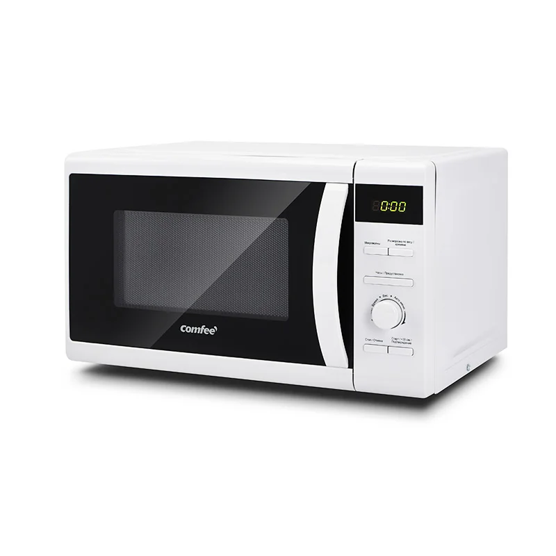 Микроволновая печь Comfee CMW207D02W объём 20л 8 автоменю таймер на 95 мин|Микроволновые