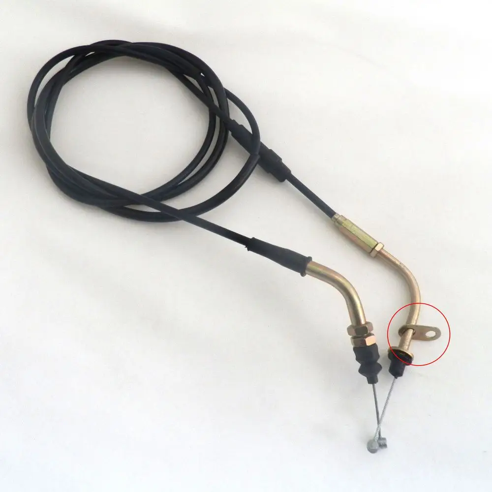 

Motorcycle Throttle Cable Wire for Scooter ATV MOPED GY6 139QMB Go Kart Buggy