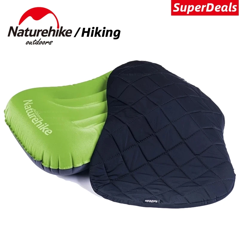 Naturehike обновленная надувная подушка для кемпинга воздушная сверхлегкая походная