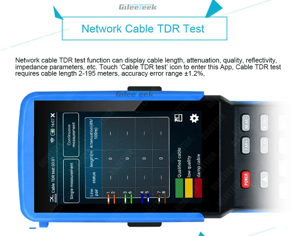 IPC-9310S H.265 4K IP тестер систем Скрытого видеонаблюдения с дисплеем AHD CVI TVI аналоговая CVBS камера тестер с кабелем трекер/wifi/Быстрый ONVIF/12V3A POE