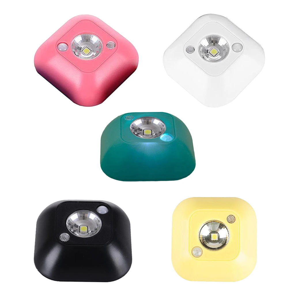 

Multi-funtional Motion Sensor LED Night Light, for Hallway Cabinet Pink New A+++
