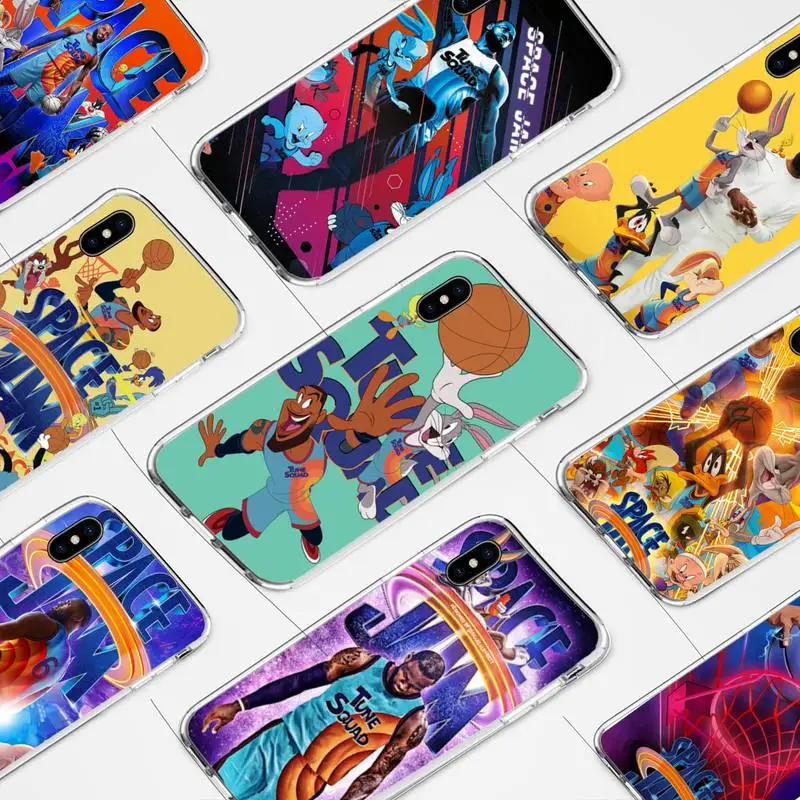 

Space Jam A New Legacy Phone Case for iphone 6s 7 8plus xr xs max 11 12 pro max mini funds clear