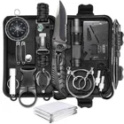 Набор для выживания 17 в 1, снаряжение для выживания и кемпинга, Мужская экипировка для экстренных ситуаций на природе, инструменты для кемпинга, подарок для мужчин с искусственной охотой