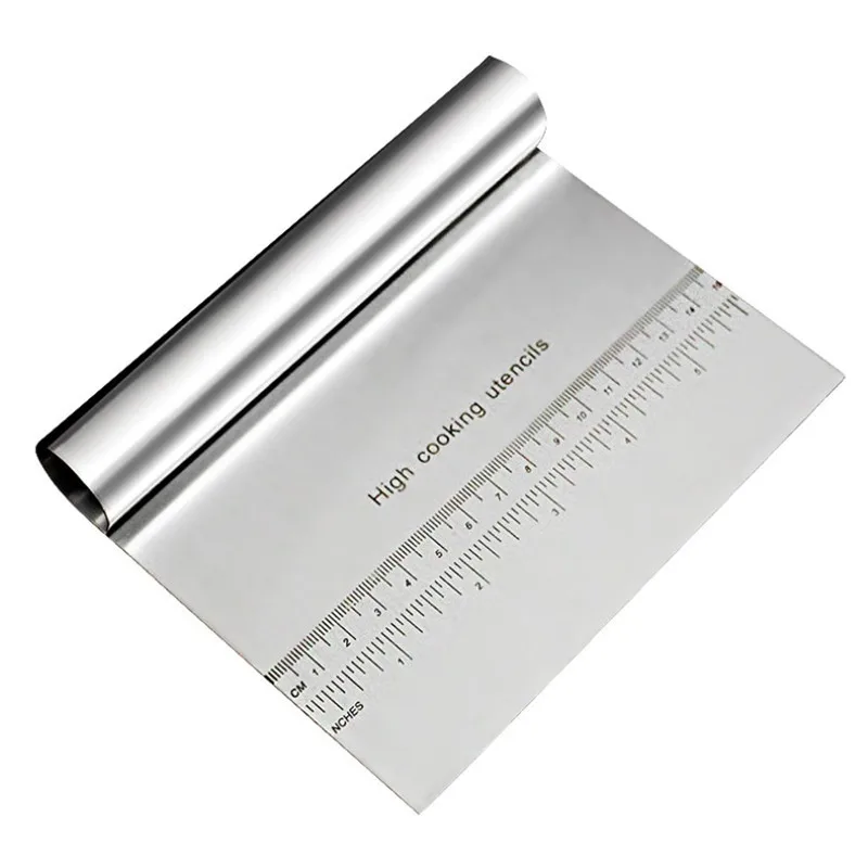 

Stainless Steel Kitchen Accessories Dough Cutter Pastry Spatulas Pizza Scraper Kitchen Cake Decoration Tools Baking Cutters