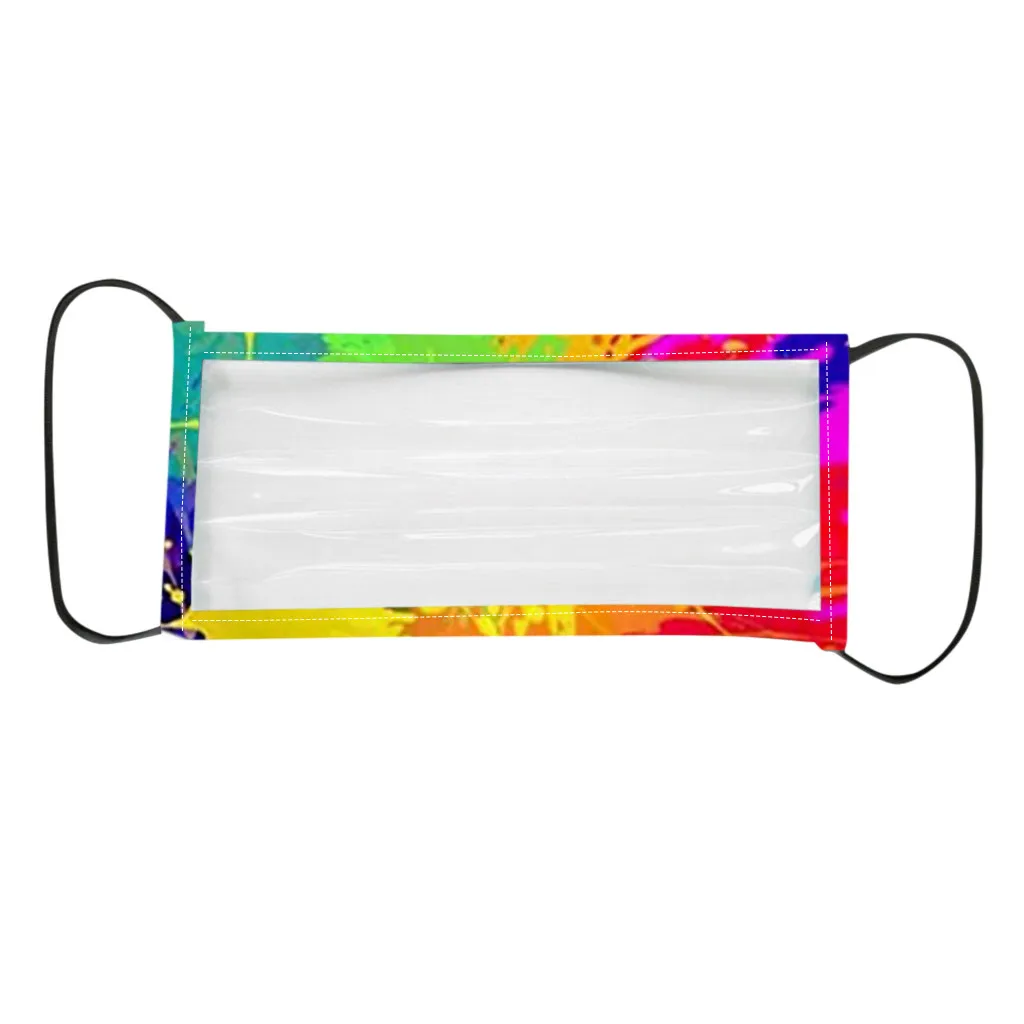 

Face Mask with transparent mouth shield cover Anti-dust Masks Fashion Mascarilla Outdoor Protection Masque Tapabocas For Deaf