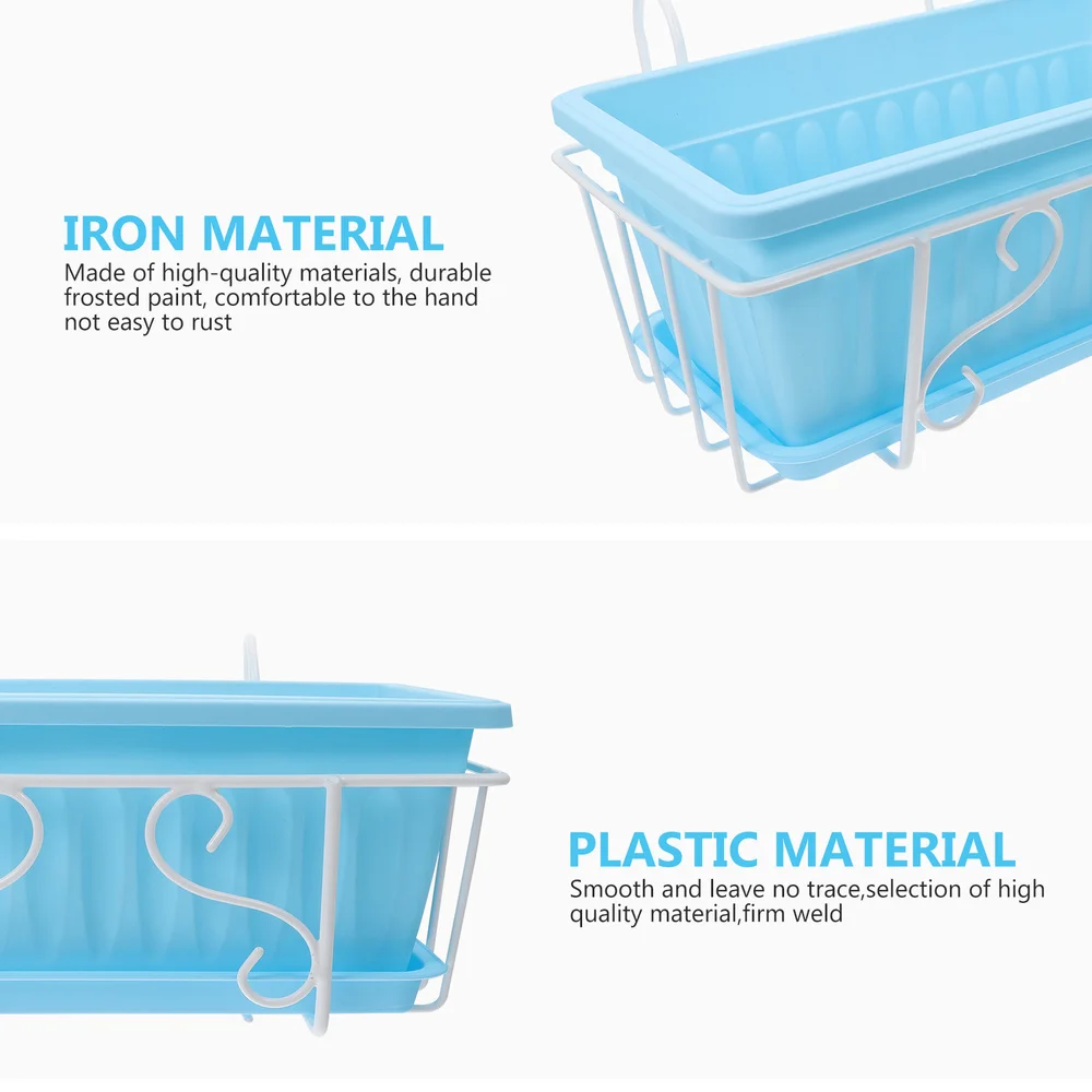 

1 Set Flowerpot Rack Balcony Planting Flowerpot Plant Display Rack for Home