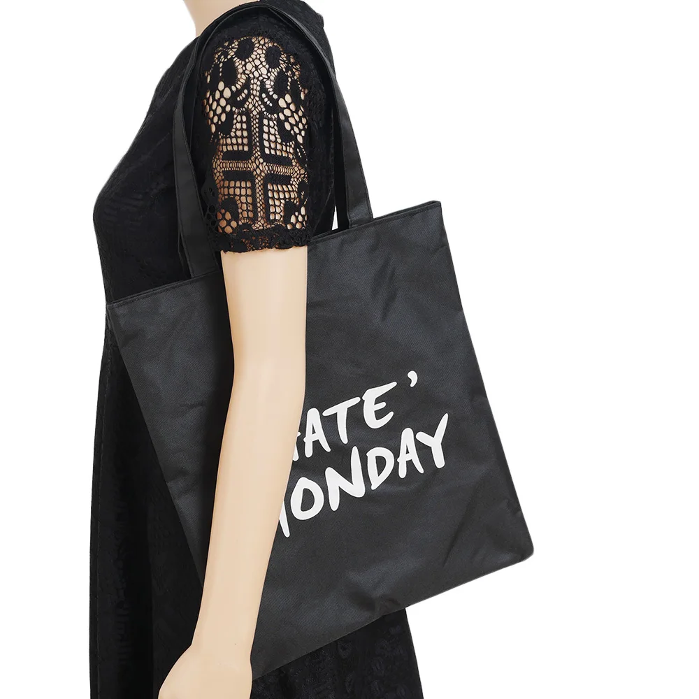 

2021 New Fashion Women Canvas Handbag Simple Portable Lady Girls Shopping Bag Hand Tote Large Capacity