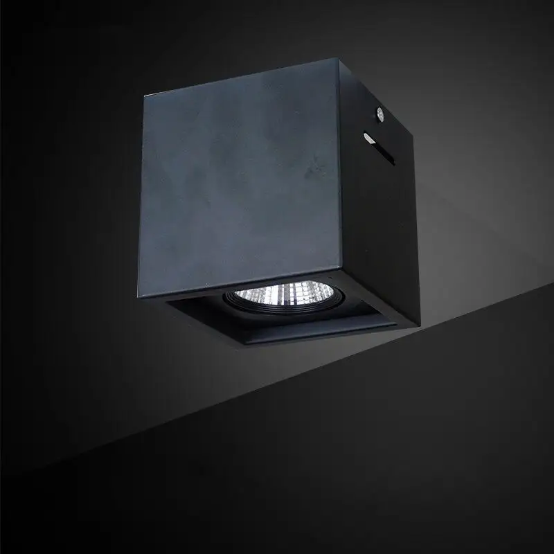 Квадратный светодиодный настенный светильник с регулируемой яркостью точечный