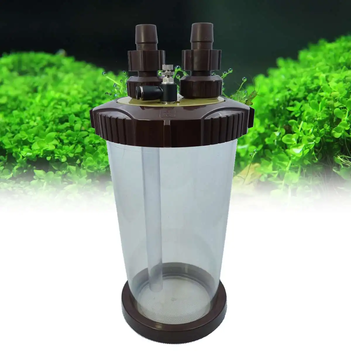 

New Clear CO2 Atomizer External Turbo Super Diffuser Atomizer Fish Tank Aquarium WaterPlant Fish Tank Landscape Aquatic 2500ML