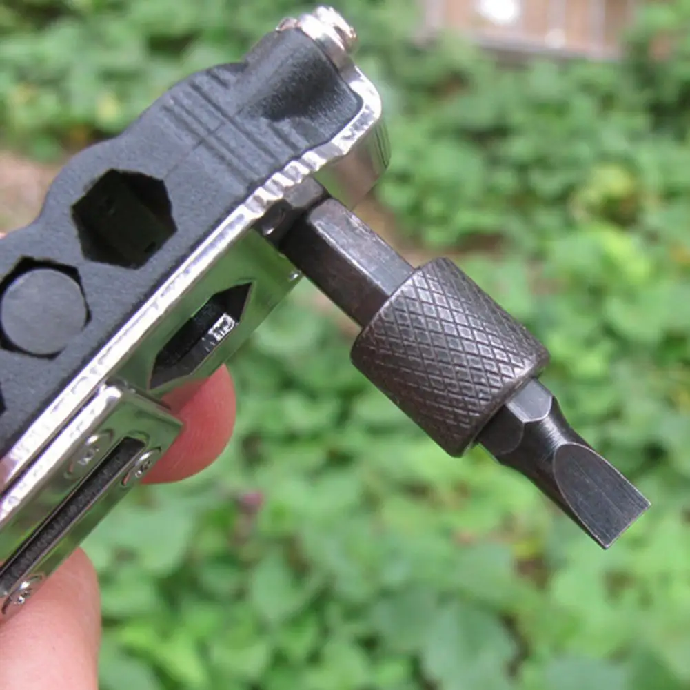 Карманный мини штатив с шестигранной отверткой карабином и светодиодной