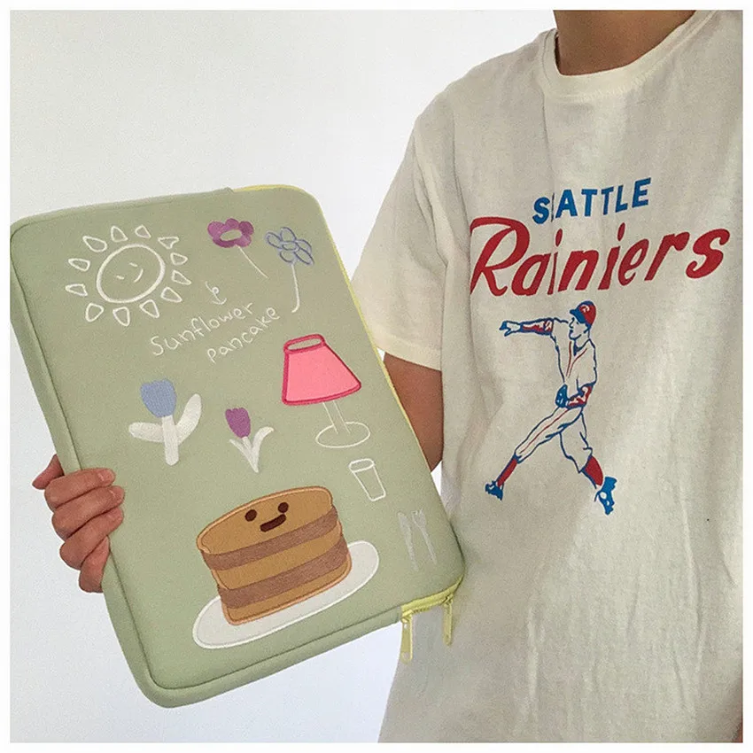 Корейский чехол для ноутбука 13 дюймов с сердечками планшета Mac Ipad Pro 9 7 10 8 11 14 5 15