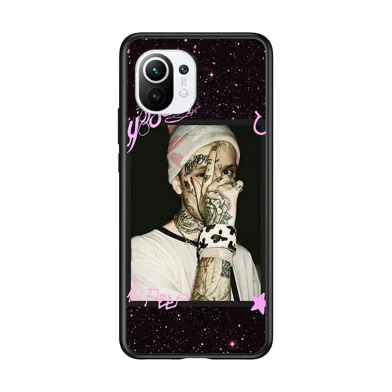 

Lil Peep Lil Bo Peep for Xiaomi Mi 11 10T Note 10 Ultra 5G 9 9T SE 8 A3 A2 A1 6X Pro Play F1 Lite 5G Black Phone Case