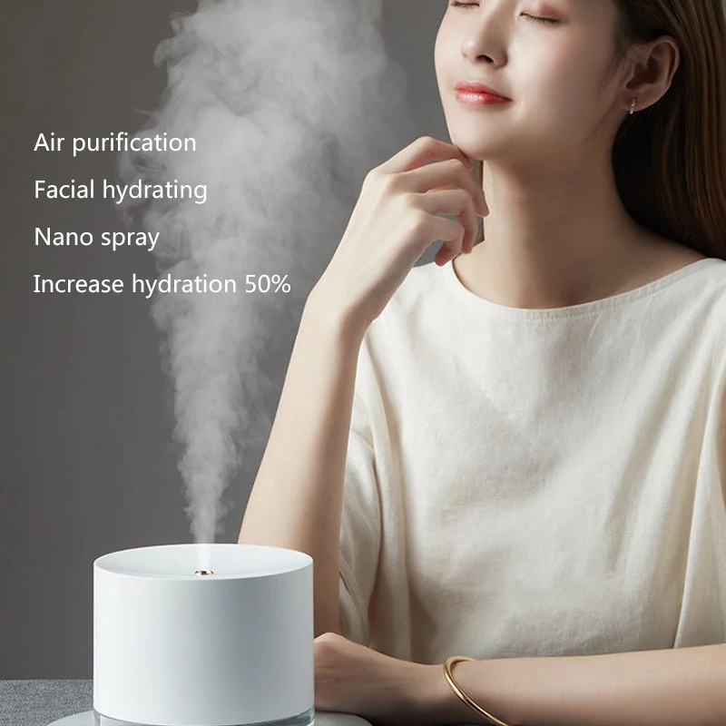 Usb портативный увлажнитель воздуха перезаряжаемый беспроводной Электрический