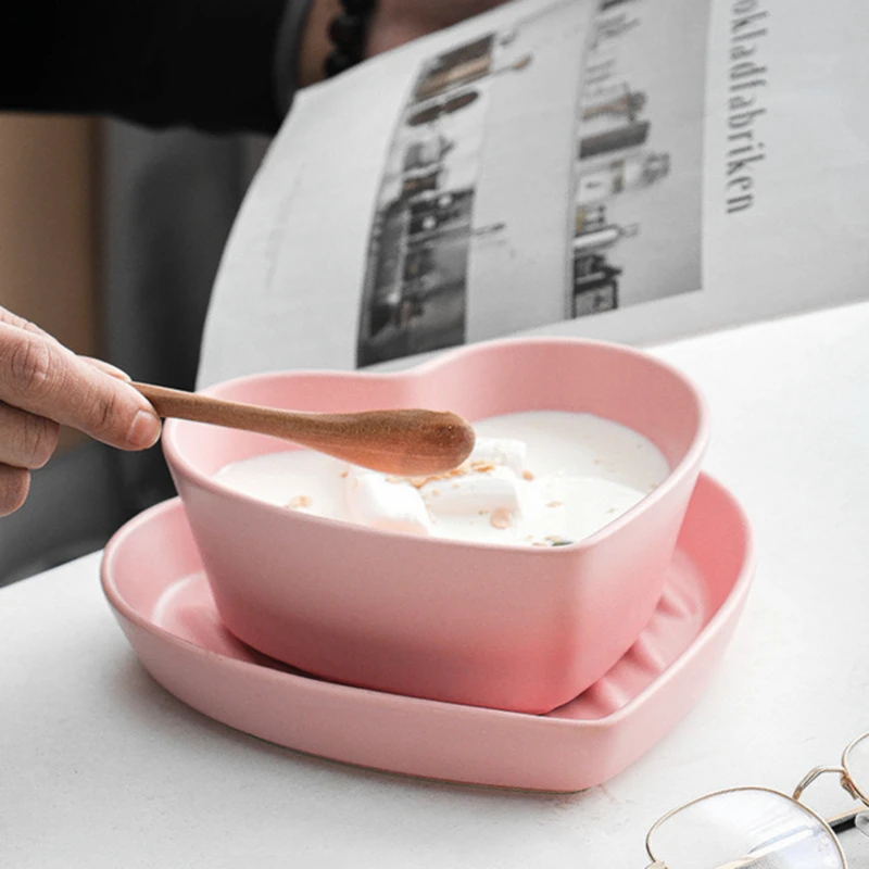 Керамические вечерние столовые приборы тарелки для завтрака посуда миска лапши