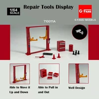 diorama 164 garage maintenance tools set alloy die cast model car display collection 12pcsset 4 versions