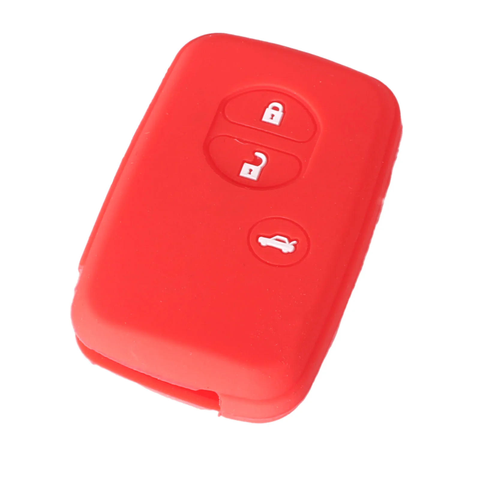 KEYYOU 3 кнопки силиконовый пульт дистанционного ключа обложка чехол для TOYOTA 4runner Land