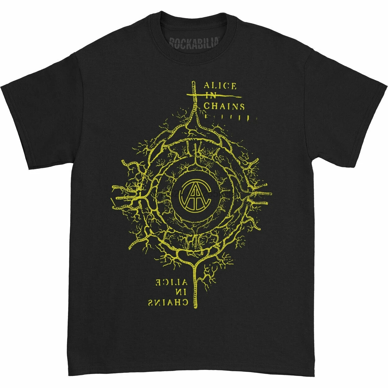 

Alice In Chains Men Capillary 2014 Tour T-shirt Black