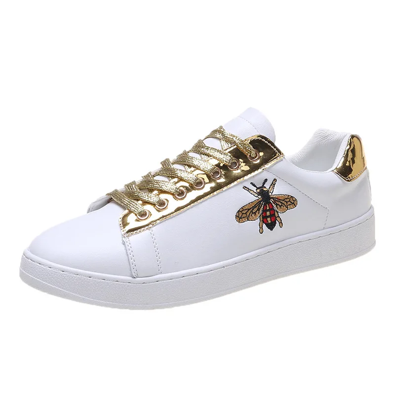 

Fashion Women's Shoes Spring and Autumn 2021 White Shoes Women's New Wild Flat Sneakers Ladies Casual Sports Shoes Low-top Shoes