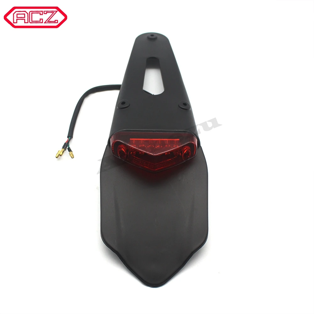 Держатель кронштейна для заднего номерного знака мотоцикла с светодиодный