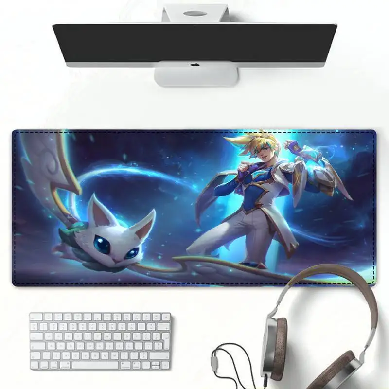 Персонализированный коврик для мыши League of Legends Ezreal ноутбука Настольный большого