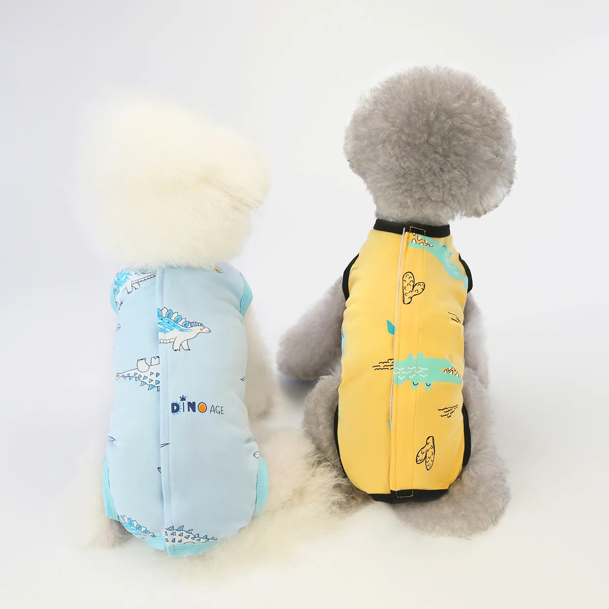 

Pet Dog Clothes Dog Retrieve After Surgery Anti-licking Vest Clothing Pet Wound Anti-mite Surgical Recovery Weaning Suits