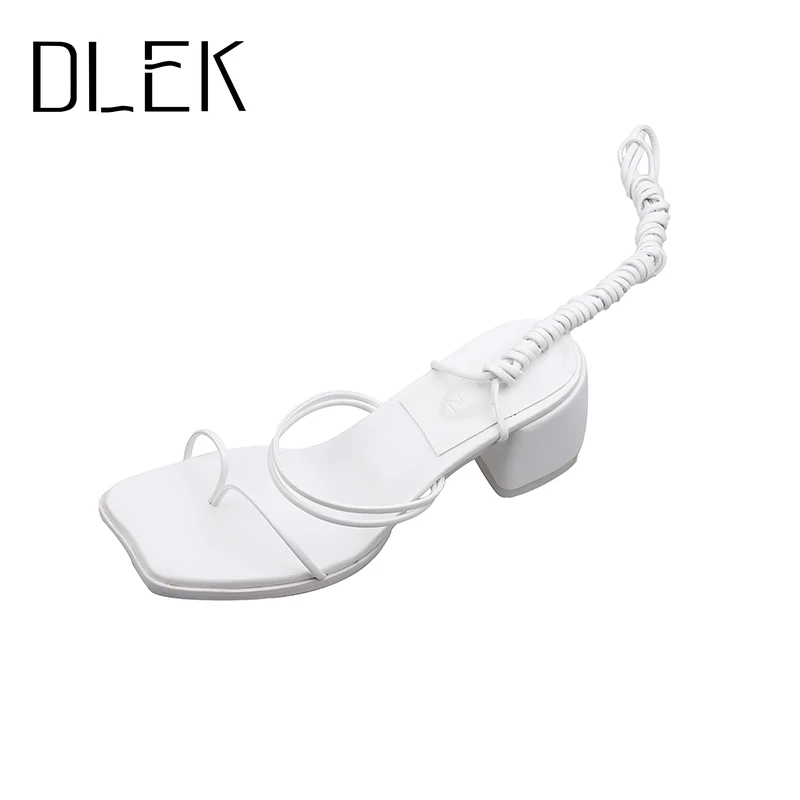 Босоножки DLEK женские с перекрестными ремешками модная повседневная красивая