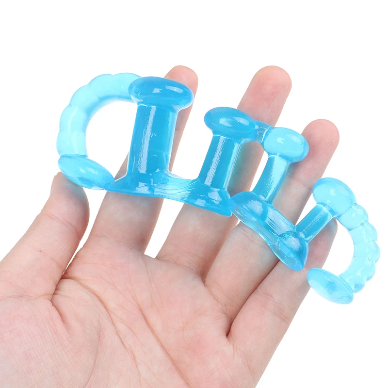 1 пара мягких силиконовый разделитель для пальцев арт маникюра и педикюра фрезер