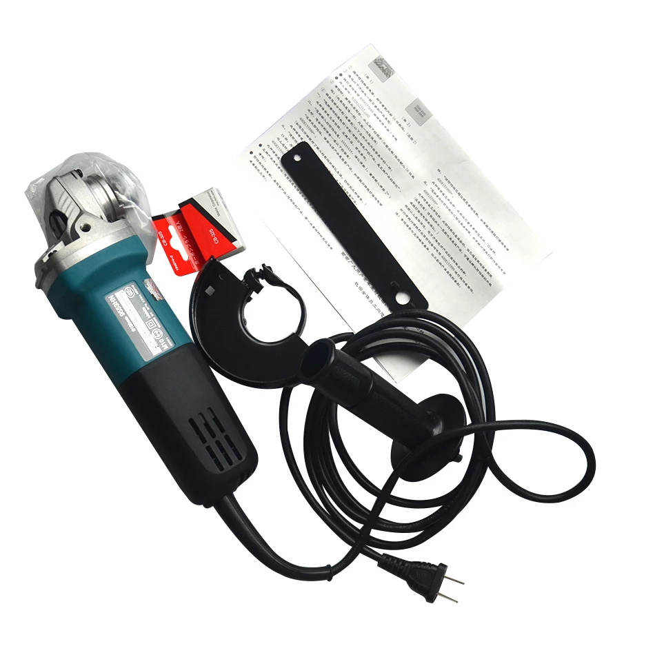 Makita 9553HN 100 мм металлическая шлифовальная машина для резки камня, дерева шлифовальная полировальная машина полировщик машина