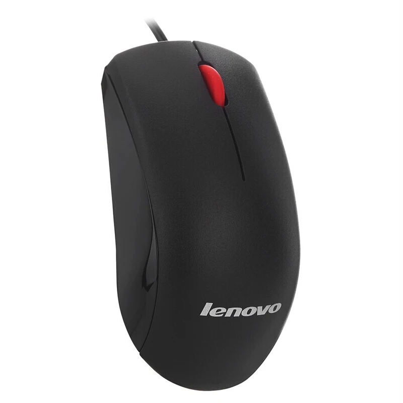 Проводная оптическая мышь Lenovo M120 с красной точкой для ноутбука ПК офиса