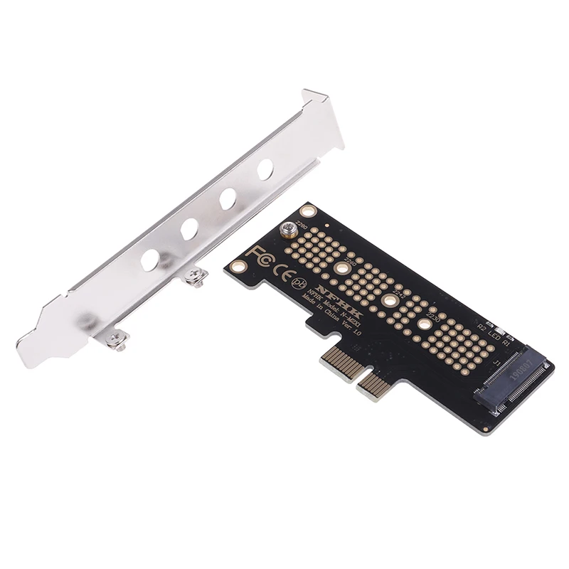 

Адаптер NVMe PCIe X4 X2 M.2 NGFF SSD на PCIe X1, адаптер преобразователя карты PCIe X1 на M.2 с винтами, 1 комплект