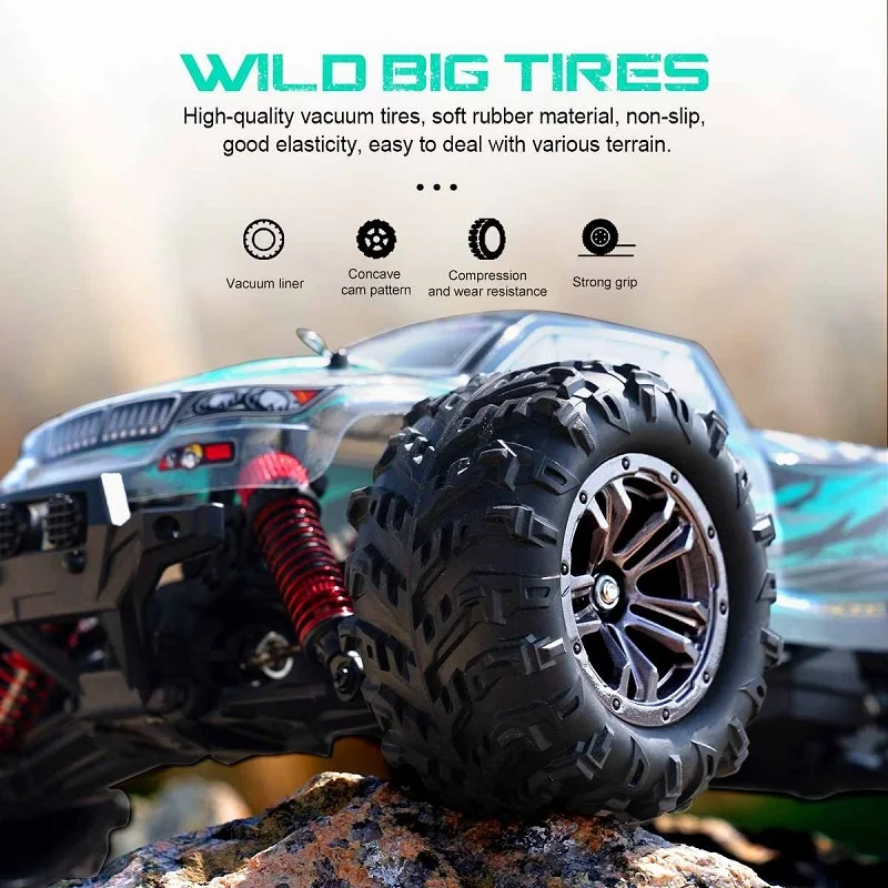 RC Car Brushless Fast 60km/h High Speed Remote Control Monster Truck Drift 4WD Vehicle Off-Road Waterproof Cars Boys Adults Gift | Игрушки и