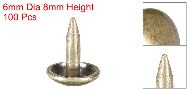 

UXCELL декоративные гвозди для мебели бронзовые 100 шт.